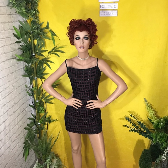 Vintage Diamond Harlequin mini dress